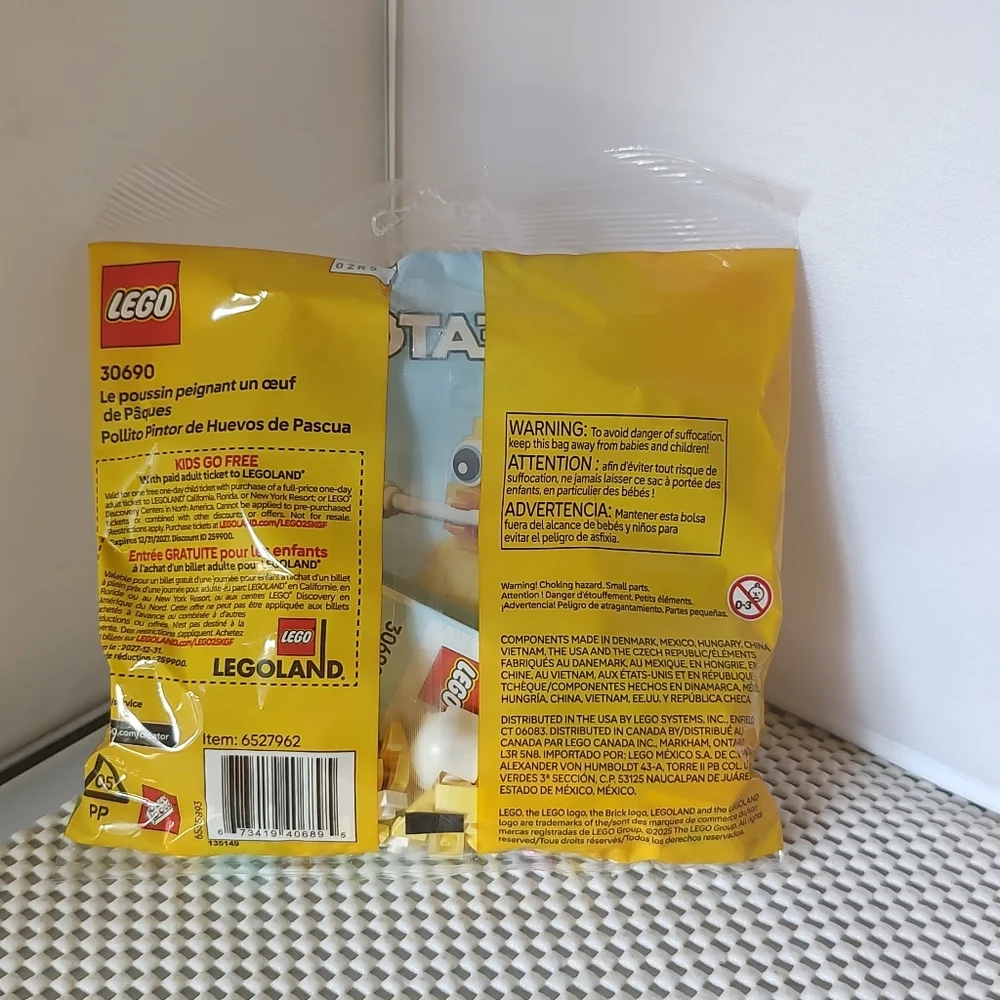 Lego Creator 30690 Easter Egg Chick Painting Fun Building Toy Set NWT
